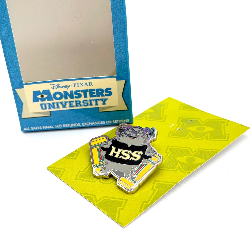 Disney Pixar Monsters University HSS Eta Hiss Hiss Sorority Enamel Pin Mystery